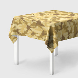 Скатерть для стола Камуфляж: пустынный, цвет: 3D-принт — фото 2