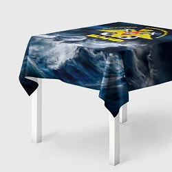 Скатерть для стола Военно-морской флот, цвет: 3D-принт — фото 2