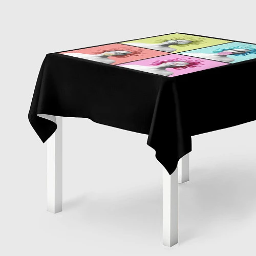 Скатерть для стола Медуза Горгона Pop Art / 3D-принт – фото 2