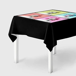 Скатерть для стола Медуза Горгона Pop Art, цвет: 3D-принт — фото 2