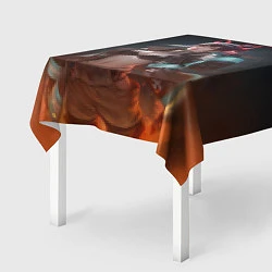 Скатерть для стола Fire Force, цвет: 3D-принт — фото 2
