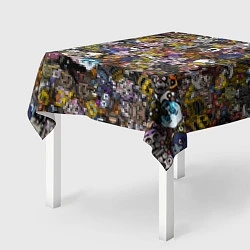 Скатерть для стола FNaF стикербомбинг, цвет: 3D-принт — фото 2