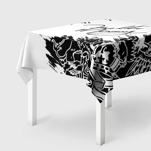 Скатерть для стола Автограф Фредди Меркьюри / 3D-принт – фото 2