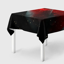 Скатерть для стола Red & Black, цвет: 3D-принт — фото 2