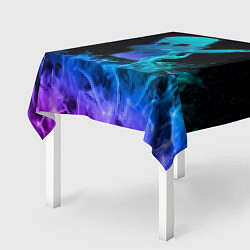 Скатерть для стола Marshmello Fortnite, цвет: 3D-принт — фото 2