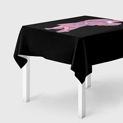 Скатерть для стола Covid-19 love короналюбовь, цвет: 3D-принт — фото 2