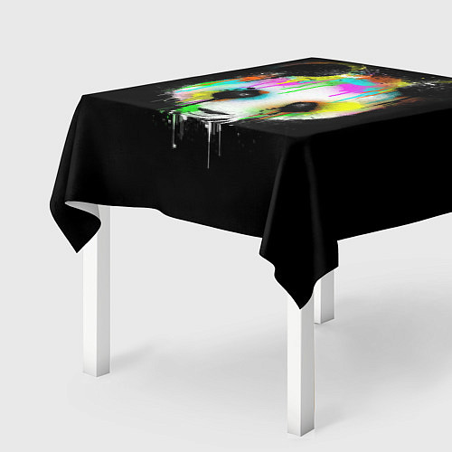 Скатерть для стола Панда в краске / 3D-принт – фото 2