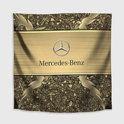 Скатерть для стола MERCEDES GOLD, цвет: 3D-принт