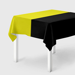 Скатерть для стола BLACK YELLOW, цвет: 3D-принт — фото 2