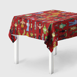 Скатерть для стола Мир Рика и Морти, цвет: 3D-принт — фото 2