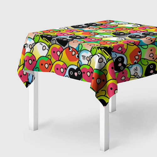 Скатерть для стола Папуги / 3D-принт – фото 2