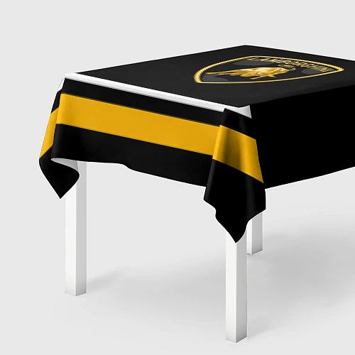 Скатерть для стола Lamborghini Uniform / 3D-принт – фото 2