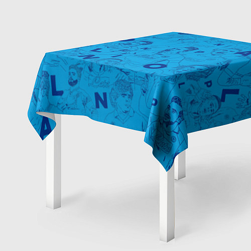 Скатерть для стола Наполи Блю / 3D-принт – фото 2