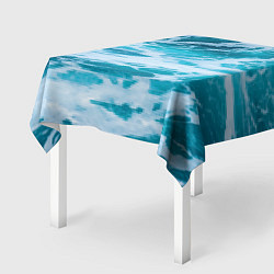 Скатерть для стола Вода волны пена море, цвет: 3D-принт — фото 2
