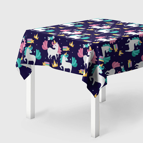 Скатерть для стола Unicorn pattern / 3D-принт – фото 2