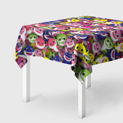Скатерть для стола Baby Shark Family, цвет: 3D-принт — фото 2