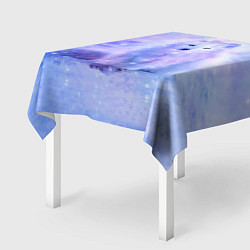 Скатерть для стола Полярная Лисица, цвет: 3D-принт — фото 2
