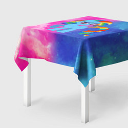 Скатерть для стола Радуга Дэш, цвет: 3D-принт — фото 2