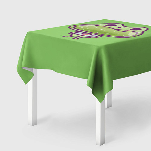 Скатерть для стола Стеклянная лягушка / 3D-принт – фото 2