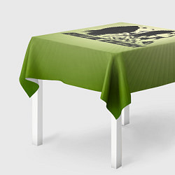 Скатерть для стола Билли Айлиш, цвет: 3D-принт — фото 2