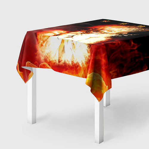 Скатерть для стола Огненый Канеки Кен / 3D-принт – фото 2