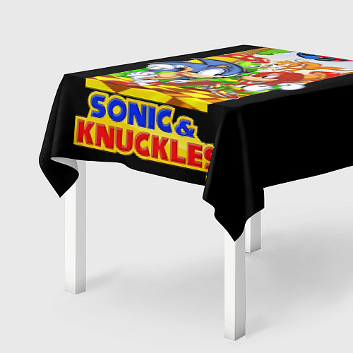 Скатерть для стола Sonic&Knuckles / 3D-принт – фото 2