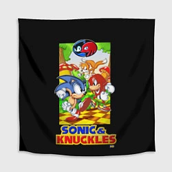 Скатерть для стола Sonic&Knuckles, цвет: 3D-принт