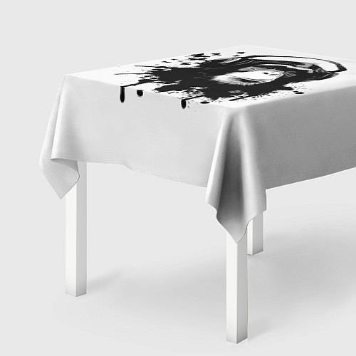 Скатерть для стола Обезьяна Меломан / 3D-принт – фото 2