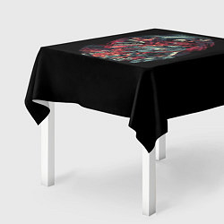 Скатерть для стола Attack on titan Retro Style, цвет: 3D-принт — фото 2