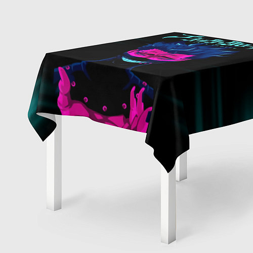Скатерть для стола Зора Идеаре Чёрный клевер / 3D-принт – фото 2