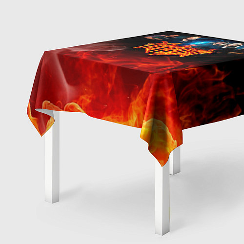 Скатерть для стола Ария в огне / 3D-принт – фото 2