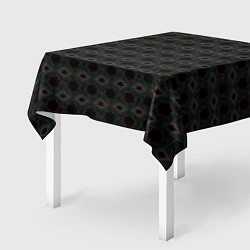 Скатерть для стола Абстракция из многоугольников и линий, цвет: 3D-принт — фото 2