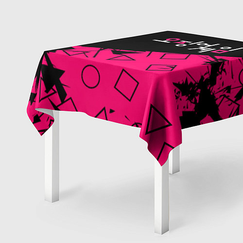 Скатерть для стола Игра в кальмара: Логотип / 3D-принт – фото 2