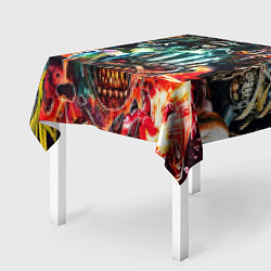 Скатерть для стола Iron Maiden allover, цвет: 3D-принт — фото 2