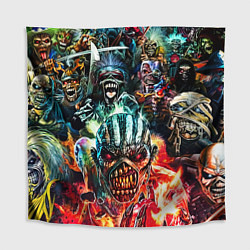 Скатерть для стола Iron Maiden allover, цвет: 3D-принт
