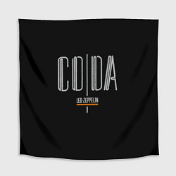 Скатерть для стола Coda - Led Zeppelin, цвет: 3D-принт