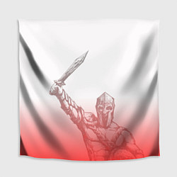 Скатерть для стола Спартак Гладиатор White Theme, цвет: 3D-принт
