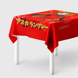 Скатерть для стола Аска Лэнгли Сорью Evangelion, цвет: 3D-принт — фото 2