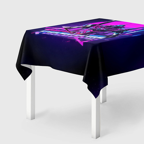Скатерть для стола Ева 01 - Neon Genesis Evangelion / 3D-принт – фото 2