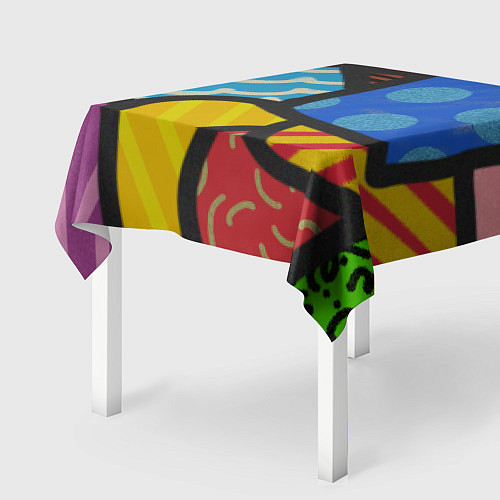Скатерть для стола В стиле ромеро бритто / 3D-принт – фото 2
