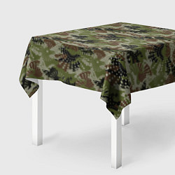 Скатерть для стола Абстрактные Брызги камуфляж, цвет: 3D-принт — фото 2