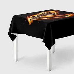 Скатерть для стола Викинги: Вальхалла, логотип, цвет: 3D-принт — фото 2