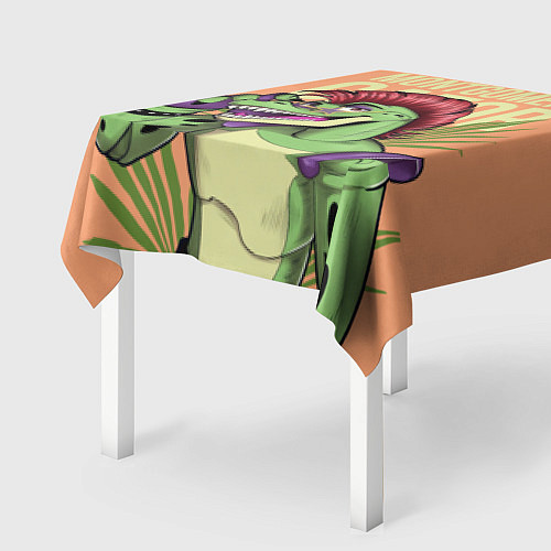 Скатерть для стола Аллигатор Монтгомери / 3D-принт – фото 2