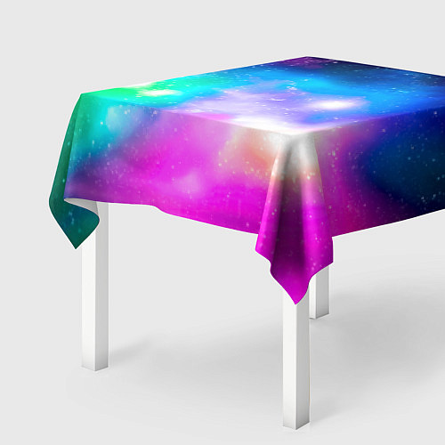 Скатерть для стола Colorful Space Космос / 3D-принт – фото 2