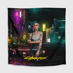 Скатерть для стола Judy cyberpunk2077, цвет: 3D-принт