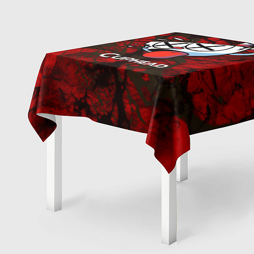 Скатерть для стола Разбитая чашечка / 3D-принт – фото 2