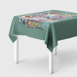 Скатерть для стола Постер Супермана, цвет: 3D-принт — фото 2