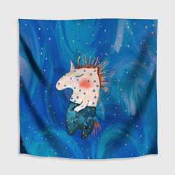 Скатерть для стола Конь в звездочках, цвет: 3D-принт