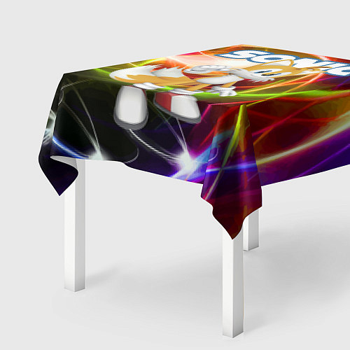 Скатерть для стола Майлз Тейлз Прауэр - Sonic - Видеоигра / 3D-принт – фото 2