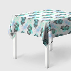 Скатерть для стола Ловцы снов на пастельном фоне, паттерн, цвет: 3D-принт — фото 2